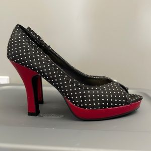 Madden Girl Polka Dot Heels